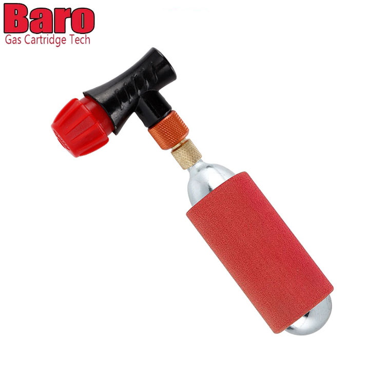 Tête de Valve de pompe à vélo à cartouche de CO2 Portable